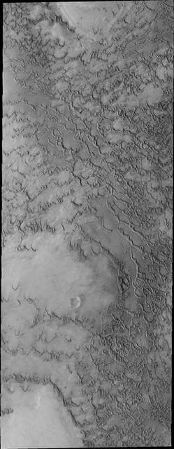 NASA image: Polar Dunes