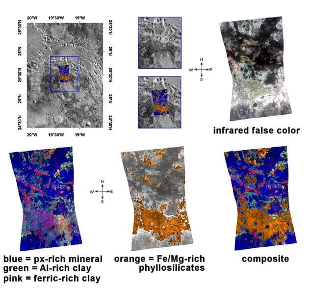 NASA image: Mawrth Vallis Phyllosilicates