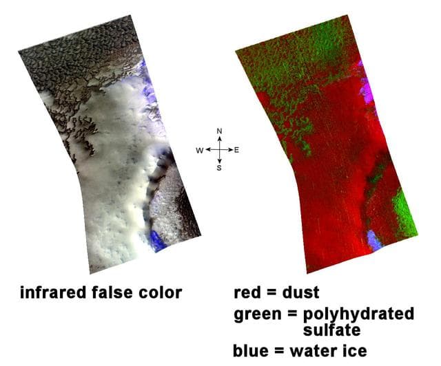 NASA image: Water Past and Present