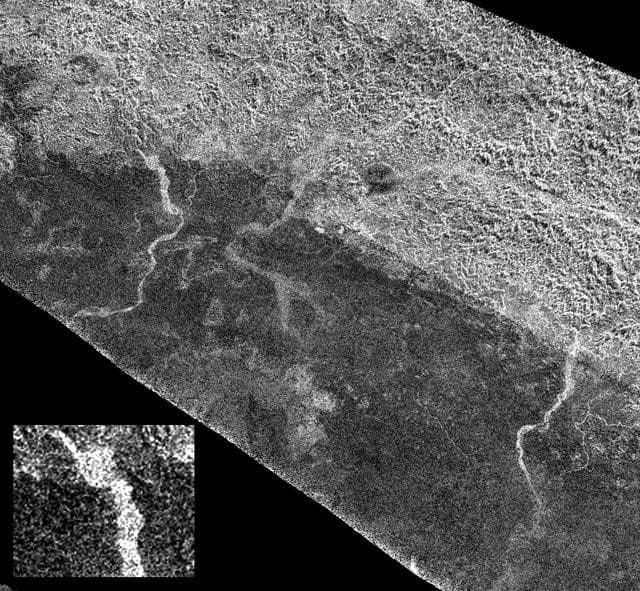 NASA image: Xanadu Channels