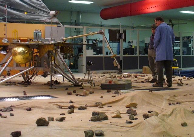 NASA image: Testing the Robotic Arm Rasp on Earth
