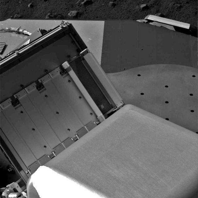 NASA image: Doors Fully Open on Phoenix Next Oven