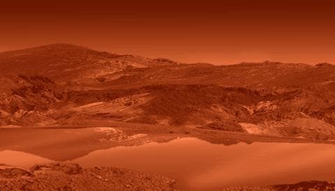 NASA image: Titan Ethane Lake