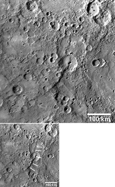 NASA image: Rupes, Rupes, Every Where