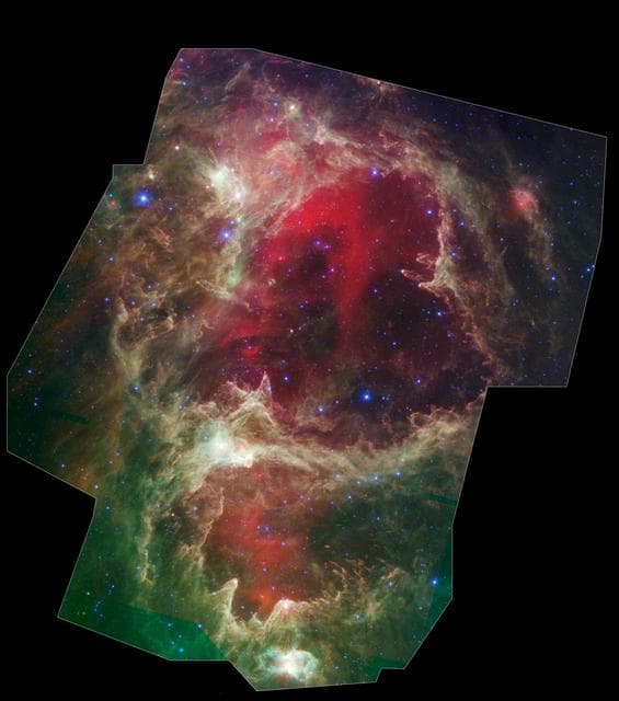 NASA image: Spitzer Reveals Stellar Family Tree