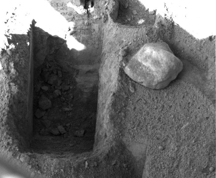 NASA image: Deep Stone Soup Trenching by Phoenix