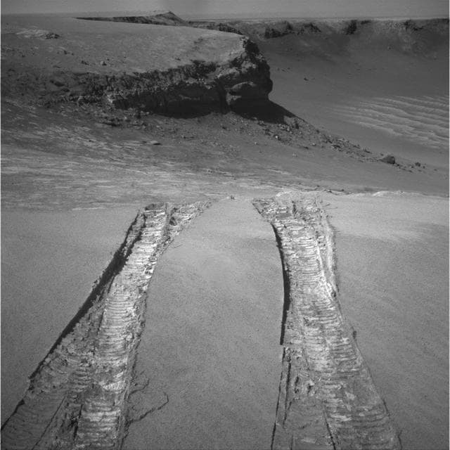 NASA image: Looking Back at Arena of Exploration
