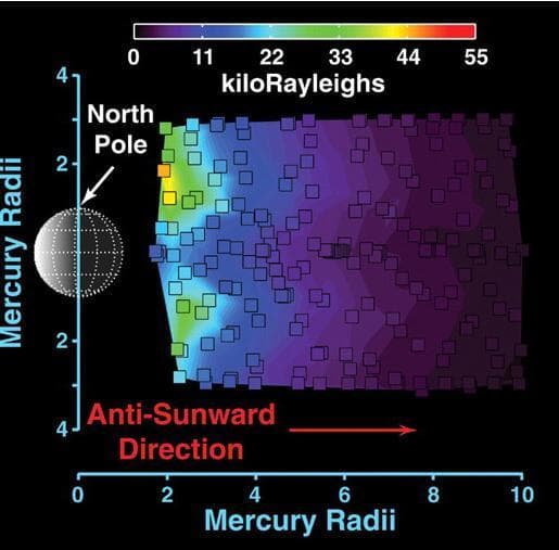 NASA image: Exploring Mercury Tail