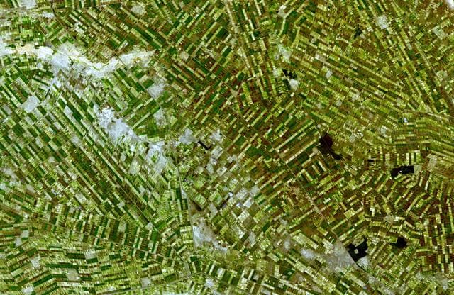 NASA image: Al Jazirah, Sudan