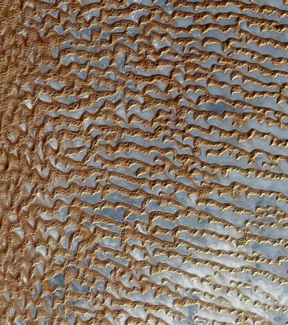 NASA image: Rub al Khali, Arabia