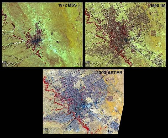 NASA image: Urbanization: Riyadh, Saudi Arabia