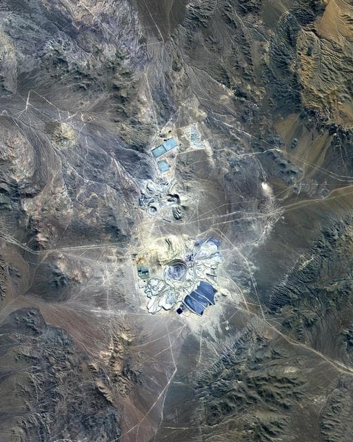 NASA image: Escondida Mine, Chile