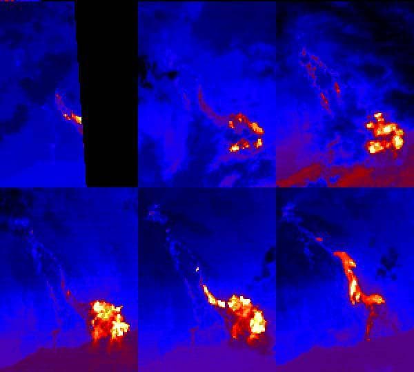 NASA image: Hawaii Lava Flows
