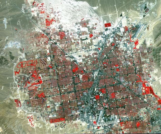 NASA image: Las Vegas