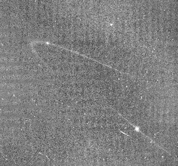 NASA image: Anthe and Methone Arcs