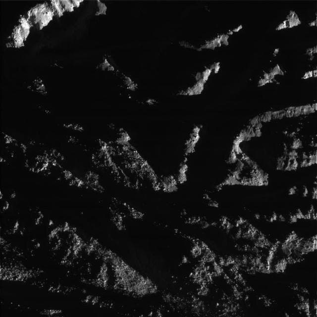NASA image: Enceladus Rev 80 Flyby Skeet Shoot #1