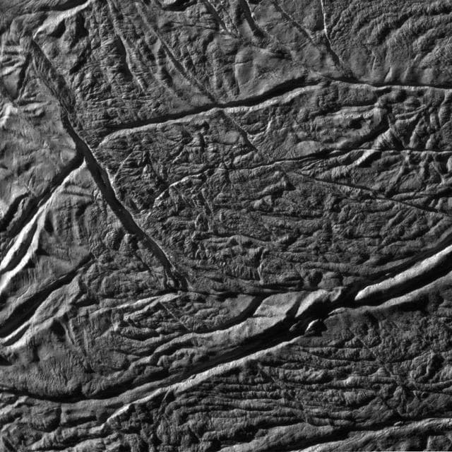 NASA image: Enceladus Rev 91 Flyby - Skeet Shoot #9