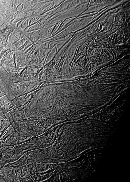NASA image: Tiger Stripes...Magnified!