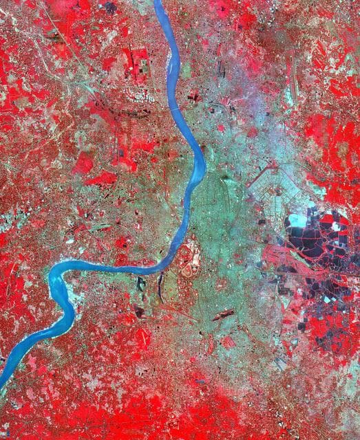 NASA image: Calcutta