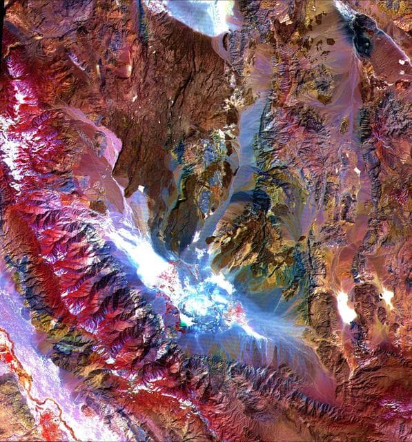 NASA image: Saline Valley