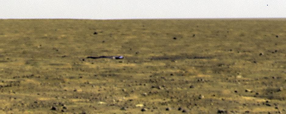 NASA image: Crumpled Heat Shield