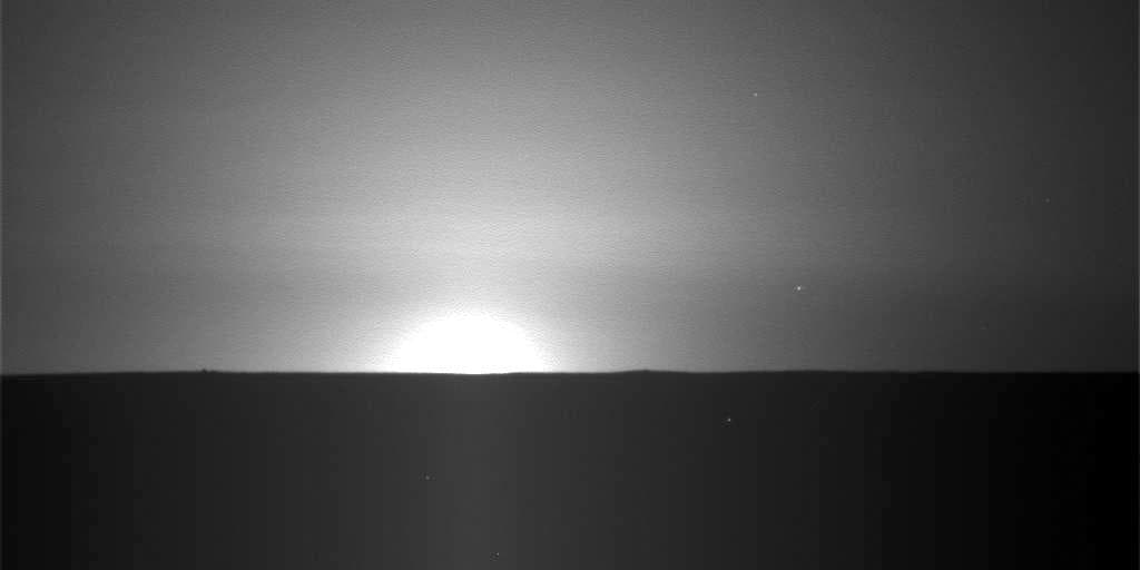 NASA image: Martian Sunrise at Phoenix Landing Site, Sol 101