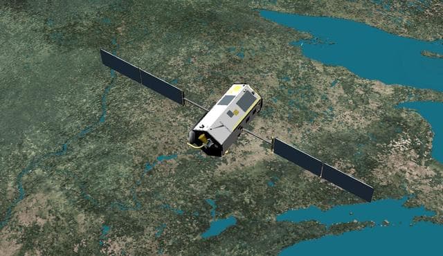 NASA image: Artist Concept of the Orbiting Carbon Observatory