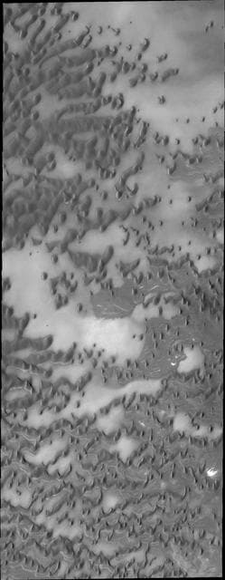 NASA image: Polar Dunes