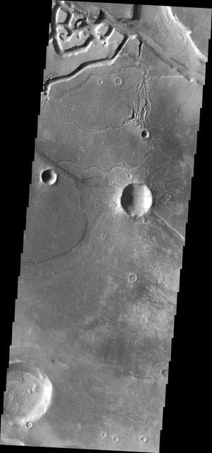 NASA image: Granicus Valles