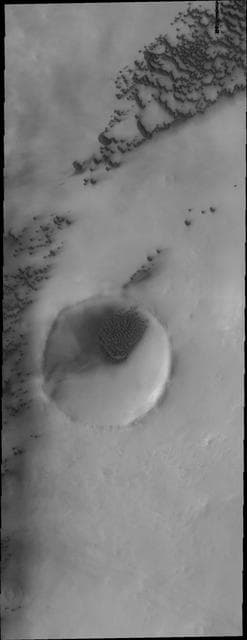 NASA image: Polar Dunes