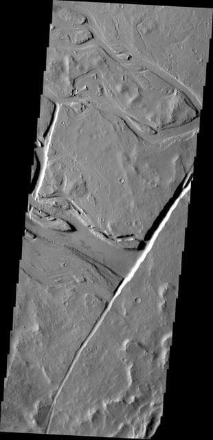 NASA image: Lava Channels