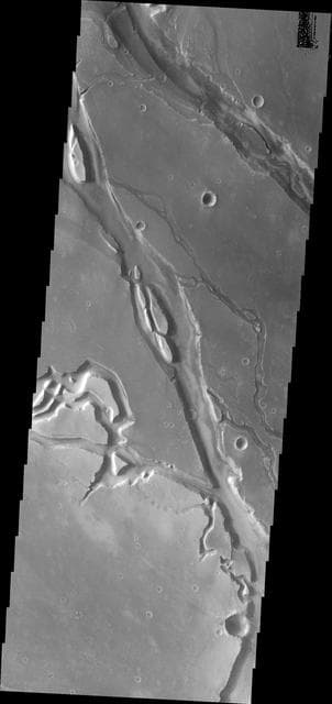 NASA image: Granicus Valles