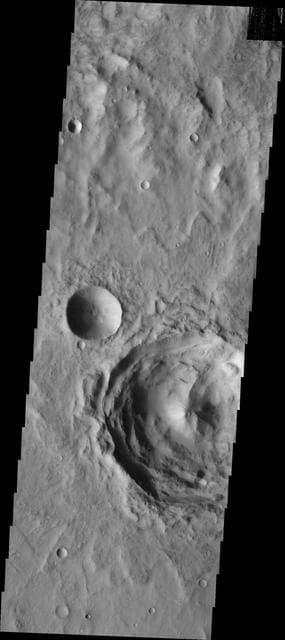 NASA image: Central Peak Crater