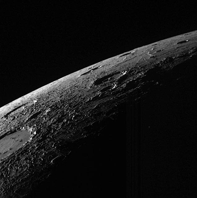 NASA image: A View Over Mercury Horizon