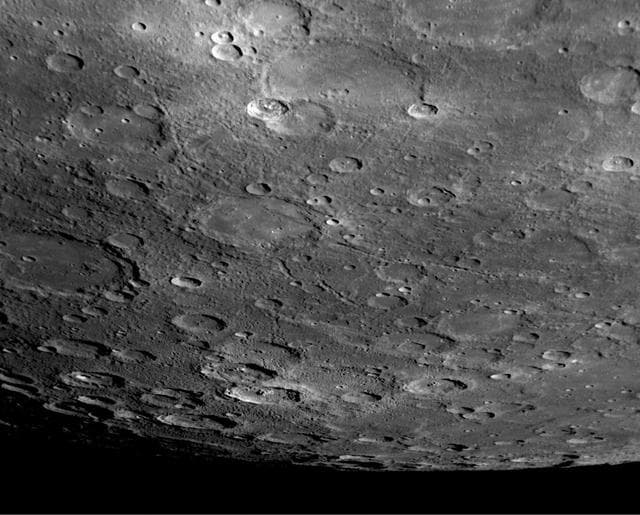 NASA image: A View to the South…from the Other Side of Mercury