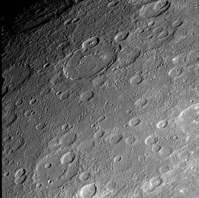 NASA image: Gazing into the Mariner 10 Gore