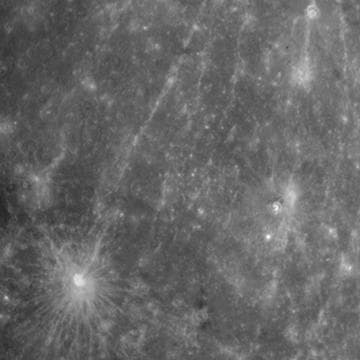 NASA image: MESSENGER Departing Shots