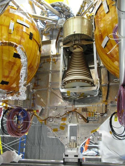 NASA image: Bridle Device in Mars Science Laboratory Descent Stage