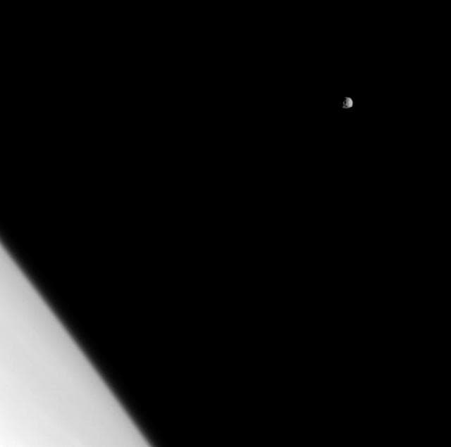 NASA image: Belittled Moon
