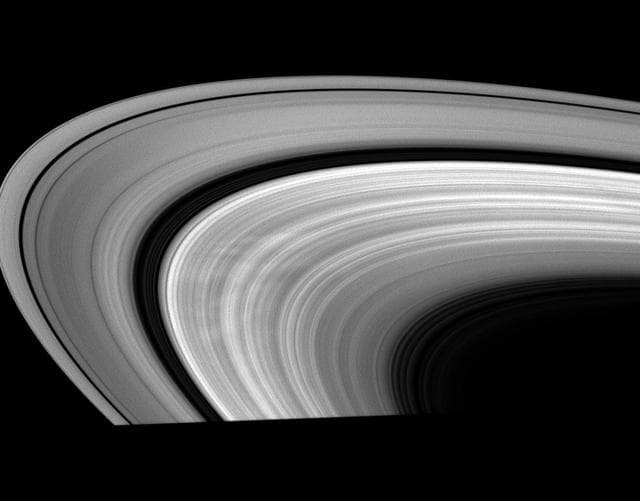 NASA image: Between the Spokes