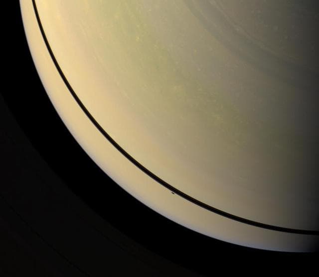 NASA image: From Rings to Planet