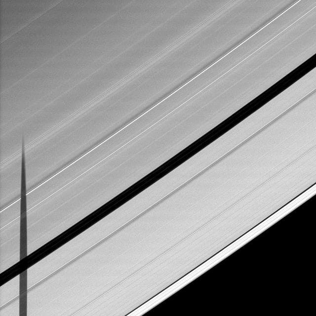 NASA image: Across the Encke Gap