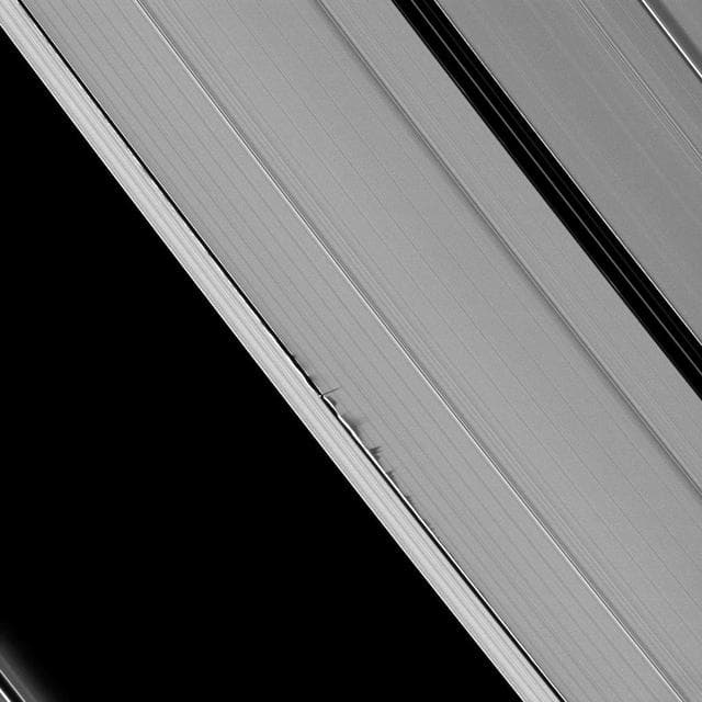 NASA image: Sawtooth Shadows