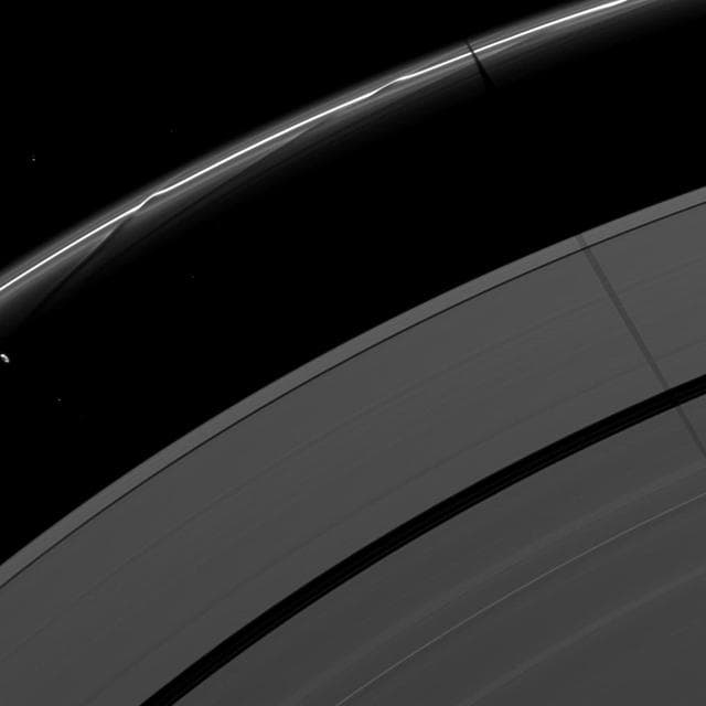 NASA image: Along the F Ring