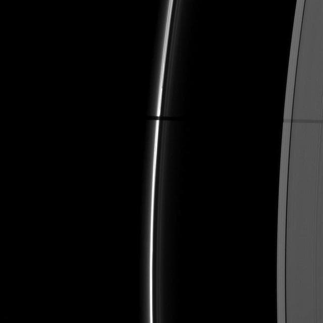 NASA image: Wide Shadow of Janus