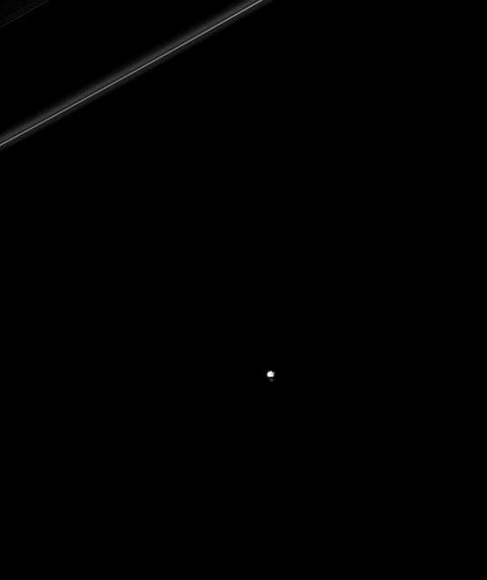 NASA image: Rings Return the Favor