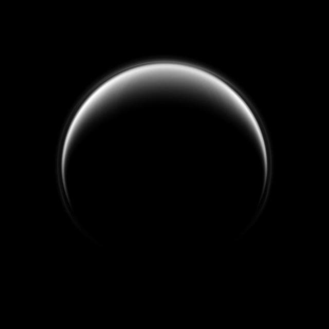NASA image: Titan Halo