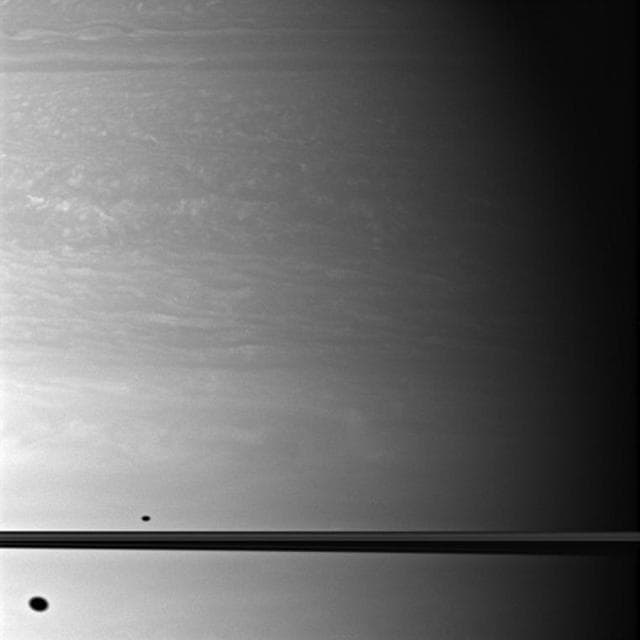 NASA image: Shadows Above and Below