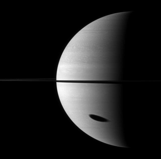 NASA image: Enormous Elongated Shadow