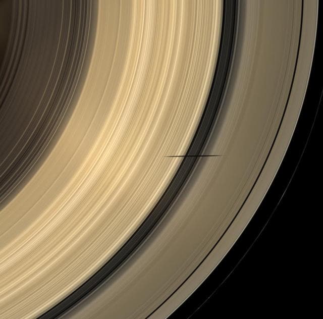 NASA image: Across Resplendent Rings